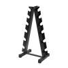 6-Tier Weight Rack for Dumbbell - Strength Training Dumbbell Rack Stand Only - Home Gym Storage Racks - 40" H, 660 lbs Weight Capacity (Black) view 1