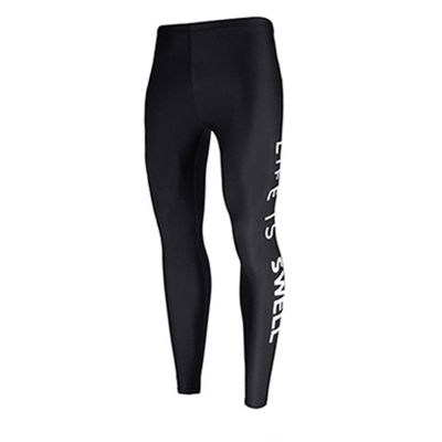 Bestgift Zipper Wetsuit Men's Long Sleeve Surf Suit Sun Protection Swimsuit Snorkeling Black White Pants XL
