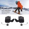 QANYEGN Glove Heating Sheet, Heated Glove Liner, Electric Glove Pad, 5 Finger Glove Heater with 3 Adjuatable Gears for Skiing and Cycling view 2