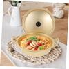 Golden Ramen Pot with Lid, Aluminum Alloy, Fast Heating view 2