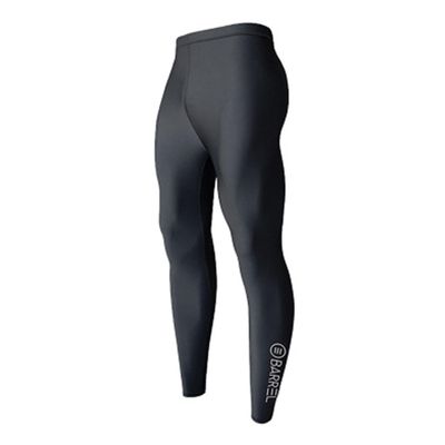 Bestgift Men's Wetsuit Full Body Sun Protection Surfing Suit Wetsuit Long Sleeve Long Trousers Black Pants M
