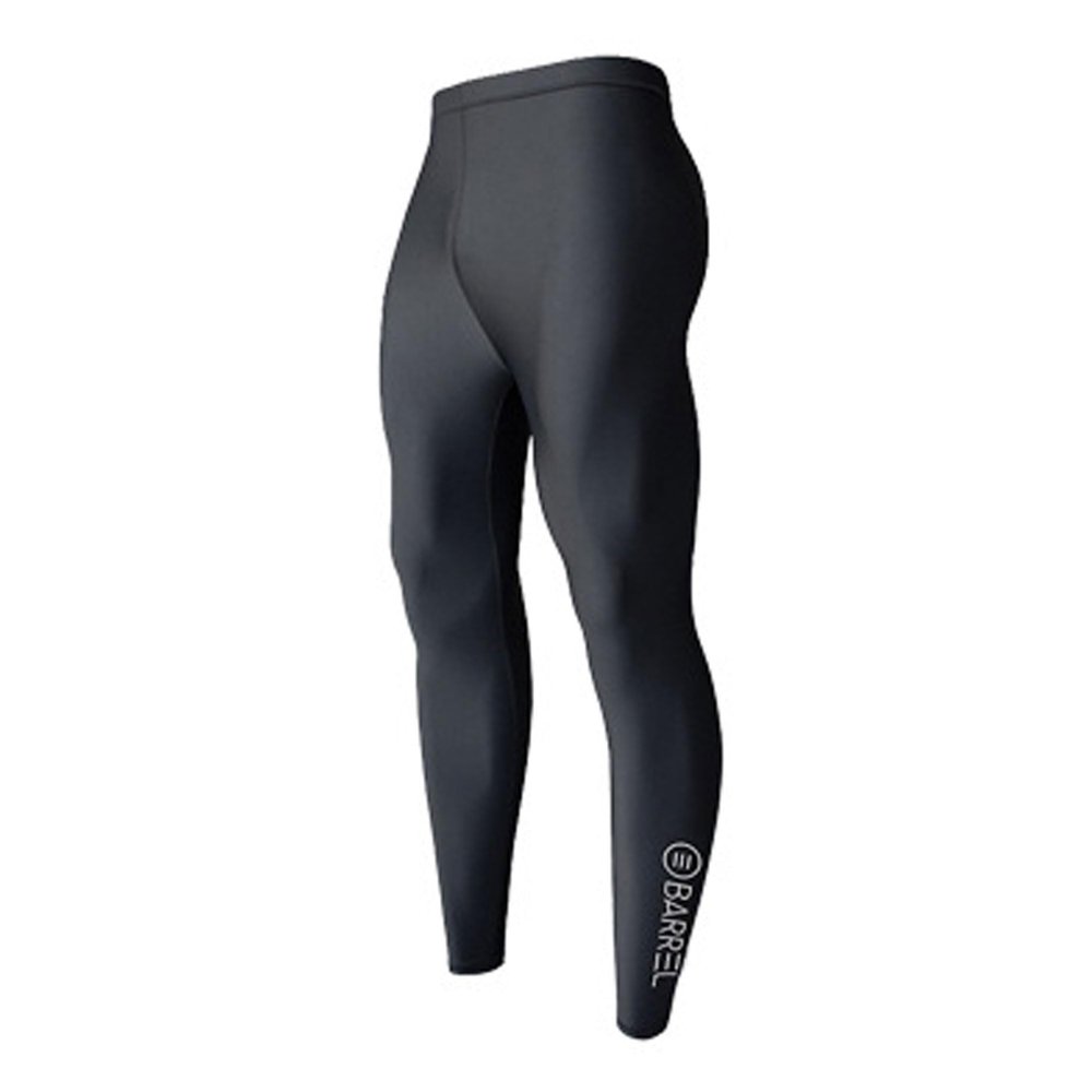 Bestgift Men's Wetsuit Full Body Sun Protection Surfing Suit Wetsuit Long Sleeve Long Trousers Black Pants M