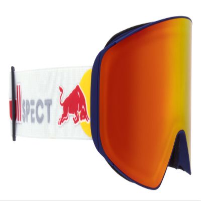 Red Bull Spect Eyewear Snow Goggle JAM-06, blue/brown with red mirror