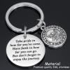 Kivosliviz Navy Keychain Gifts for Men In Military Deployment BF Graduation Inspirational Us Navy Keychain view 2