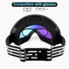 LOEO Ski Goggles, Snowboarding Goggles for Men, Women, Adult, Youth and Over 15 Years, Snow Skiing Goggles view 2