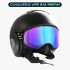 LOEO Ski Goggles, Snowboarding Goggles for Men, Women, Adult, Youth and Over 15 Years, Snow Skiing Goggles view 4