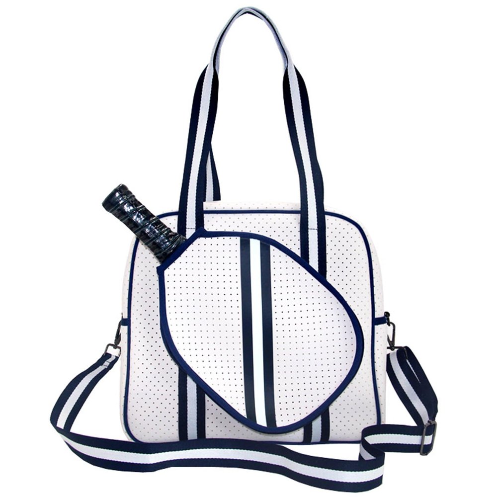 TASEKI Pickleball Bag for Women, Pickleball Tote Bag, Premium Pickleball Paddle Bag, Large Pickleball Tote Bag with Zipper & Shoulder Strap,M6