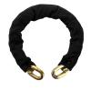 Yarlung 2 Feet Hardened Steel Security Chain, 10KS 3/8" Thick Heavy Duty Square Link Chain for Bikes, Motorcycles, Protected from Prying, Sawing, and Cutting view 1