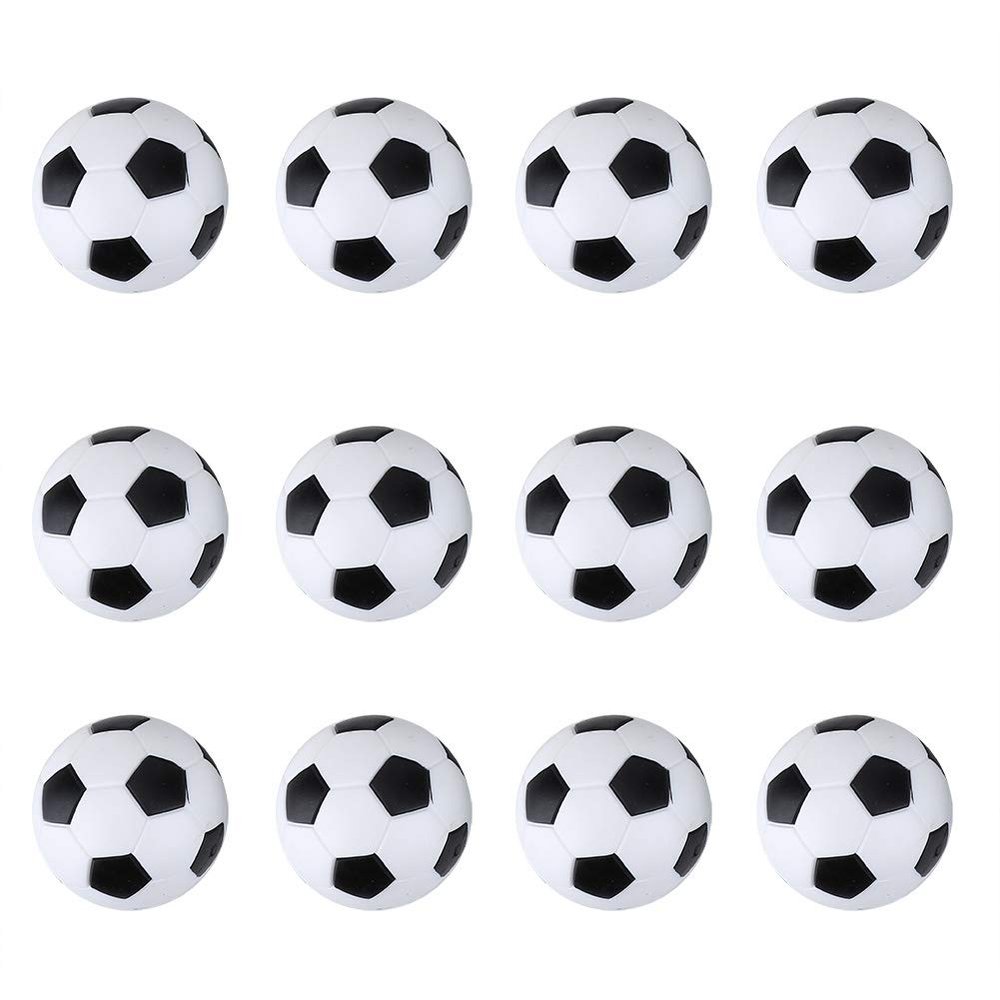 MUNEFE 12pcs Mini Soer Set, Foos Replacement Set, Foos AME Aries for Family, Friends Entertainment