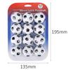 MUNEFE 12pcs Mini Soer Set, Foos Replacement Set, Foos AME Aries for Family, Friends Entertainment view 4