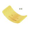 Keenso Balance Seesaw Board, Plastic for Kids Toddlers Teens Balance Training Board with Elastic Ball (Yellow) view 1