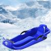 Two-Handle Children's Sledges, Two-Person Padded Sledges, Frost-Resistant and Wear-Resistant Sledges, Sledges with Backrests view 1