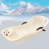 Children's Double Sledge, Winter Snow Sleds, Thick Wear-Resistant Sledge, Plastic Snow Sled view 1