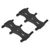 PATIKIL Archery Arm Guard, 2 Pack Adjustable Forearm Protector for Shooting Practice, Black