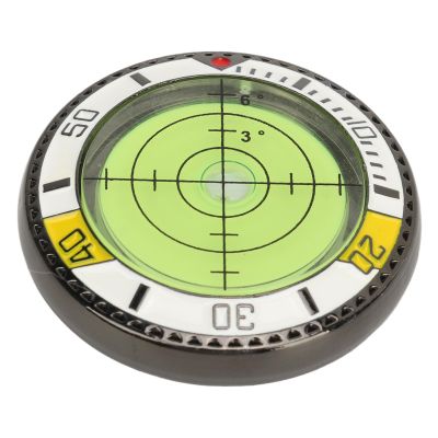 Alomejor Green Reader Lite Compact and Stylish Putting Aid with Bubble Alignment Tool Watch Shape for Improved Putting Game (Yellow White)