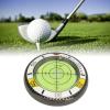 Alomejor Green Reader Lite Compact and Stylish Putting Aid with Bubble Alignment Tool Watch Shape for Improved Putting Game (Yellow White) view 3