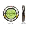 Alomejor Green Reader Lite Compact and Stylish Putting Aid with Bubble Alignment Tool Watch Shape for Improved Putting Game (Yellow White) view 4