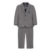 Baby Boy Suit 5 Piece Suit Clothes Holiday Outdoor Soft Piano Hosting Performance Dress Suit (Grey, 4-5 Years) view 1