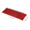 PATIKIL Badminton Racquet Cover Bag, Waterproof Oxford Badminton Racket Pouch with Zipper Pocket and Drawstring Shoulder Strap Lightweight, Red view 2