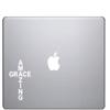 Amazing Grace,Christian Decals Funny Decal Decal for Car, Truck, Funny, Tumbler, Window, Helmet, Bumper, Decal for Laptop, Phone, Home Decoration view 2