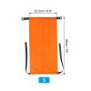 PATIKIL Compression Stuff Sack, S Size Waterproof Sleeping Bag Storage Sack Portable Compression Bag for Backpacking Camping, Orange view 2