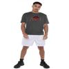 Campus Lab Shaw University Adult Men's Sport Active T-Shirt Primary Logo, Charcoal, X-Large view 3