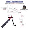 Roman Chair Hyperextension Bench Chair Adjustable Ab Sit up Bench Multi-Functional Weight Bench Gym Equipment for Home Gym,Loads 300kg view 2