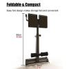 Foldable Hyperextension Bench Roman Chair Heavy Duty Adjustable Back Extension Exercise Equipment for Abdominal Workout, Loads 330lbs view 4