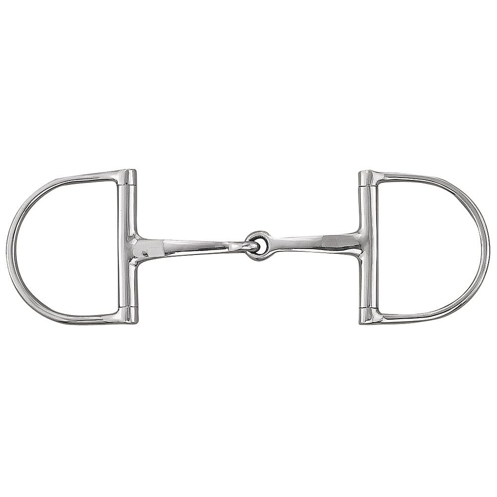 5 in Centaur Horse Bit Hunter Dee D Ring Triangle Mouth Jointed