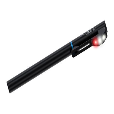 QUIQLITE Tactical LiteStick 200 Lumens USB Rechargeable Programmable Pocket LED Flashlight - 1 Red, and 2 White LED Lights