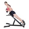 esmen Hyperextension Roman Chair Adjustable Ab Workout Equipment Back Extension Bench for Full Body Strength Training Gym Equipment