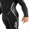 SEAC Invidia Man, 3 mm Neoprene, Ultrastretch, one-Piece Wetsuit with Front Zip for Diving, Snorkeling and Freediving, XXX-Large view 4