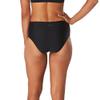 Speedo Women's High Waist Bikini Bottom Speedo Black view 3