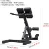 esmen Hyperextension Bench Adjustable Roman Chair Exercise Equipment Strength Training Leg Machines Ab Workout Equipment for Home Gym Load 330lbs view 2