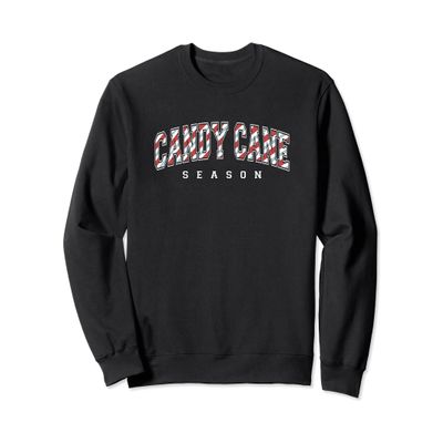 Candy Cane Season Funny Retro Classic Christmas Sweatshirt