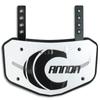 Cannon Sports Football Backplate Shield with High Impact Foam Backing for Lower Back Protection (Adult, White) view 1