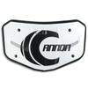 Cannon Sports Football Backplate Shield with High Impact Foam Backing for Lower Back Protection (Adult, White) view 2