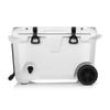 BrMate BrTank Wheeled Hard Cooler with Built-in 3-Gallon Drink Dispenser Tank & Tap | 7+ Day Ice Retention | Perfect for Beach, Tailgating, Camping, Sports Games, & More | 55qt (Ice White) view 1