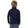 Little King NCAA Toddler Boys 1/4 Zip Pullover Wind Shirt-Auburn-Navy-2T Team Color view 2
