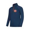Little King NCAA Toddler Boys 1/4 Zip Pullover Wind Shirt-Auburn-Navy-2T Team Color view 3
