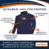 Little King NCAA Toddler Boys 1/4 Zip Pullover Wind Shirt-Auburn-Navy-2T Team Color view 4
