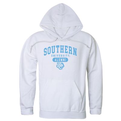 W Republic Southern University Jaguars Alumni Hoodie Sweatshirts - White, Large
