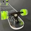 GHOST BOARDS Clear Longboard Skateboard - Transparent Acrylic Long Boards with Light-Up LED Wheels for Smooth Rides - Ride The Streets in Style with Longboard Built for Beginners & Pros Alike view 4