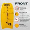 MOREY, Boogie Bodyboard MACH 12 MDS. Body Board 42.5 inch. with Coil Leash, Lightweight & Buoyant, 1x REX Stringer (Embedded Rod). 2026 Update view 2