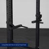 Titan Fitness X-3 Series Dip Bars, J-Hook Style Rack Mounted Dip Attachment, 880 LB Capacity, Fits 3" X 3"Tubular Steel view 3