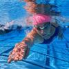 Aspira Silicone Swim Cap for Long Hair. Pearl Purple. Unisex Adult Size, One Size Fits Most. view 4