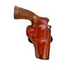 Leather Paddle Holster Fits Colt Python or Colt King Cobra, Premium Leather, Thumb Break - ShnLeather (Brown, Colt Python 3" Barrel) view 2