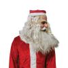 WPOZD Deluxe Green Monster Christmas Mask with Santa Hat, Adult Size, Plush Fur Holiday Costume Accessory (Santa Mask) view 2