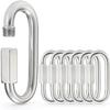 sprookber 304 Stainless Steel Chain Quick Links, Chain Connector, Set of 6 view 1