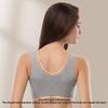 Lifts Anti-Sagging Wirefree Bra, Breathable Cool Lift up Air Bra, Breathable Anti Saggy Breasts Bra (Black + Gray,S) view 4